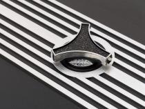 Aluminum Oval Air Cleaner Assembly Black Scott Drake