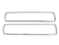 Polished Tail Light Bezels, Shelby, Pair Scott Drake