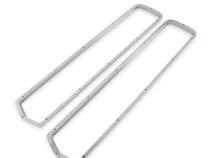 Polished Tail Light Bezels, Shelby, Pair Scott Drake