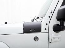 Black Trail Armor Cowl Covers For 2007-2018 Jeep Wrangler JK, 2-Door And 4-Door, Pair Bushwacker