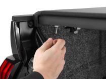 Pro X15 Tonneau Cover Black 2022-2026 Toyota Tundra 5 Foot 7 Inch Bed with Deck Rail System Truxedo