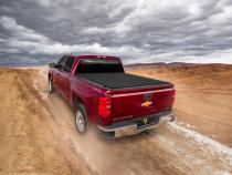 Pro X15 Tonneau Cover Black 2022-2026 Toyota Tundra 6 Foot 7 Inch Bed with Deck Rail System Truxedo
