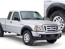 Black OE Style Smooth Finish 4-Piece Fender Flare Set For 1993-2011 Ford Ranger (Excludes FX4) Bushwacker
