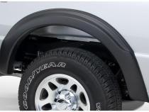 Black OE Style Smooth Finish 4-Piece Fender Flare Set For 1993-2011 Ford Ranger (Excludes FX4) Bushwacker
