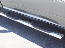 6 Inch Oval Straight Nerf Bars Polished Stainless 2009-2024 Dodge Ram 1500/2500/3500/4500/5500 Cab &amp;amp; Chassis Crew Cab Lund