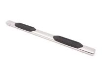 6 Inch Oval Straight Nerf Bars Polished Stainless 2009-2024 Dodge Ram 1500/2500/3500/4500/5500 Cab &amp;amp; Chassis Crew Cab Lund