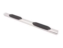 6 Inch Oval Straight Nerf Bars Polished Stainless 2009-2024 Dodge Ram 1500/2500/3500/4500/5500 Cab &amp;amp; Chassis Crew Cab Lund