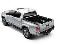 TruXport Tonneau Cover Black 2014-2021 Toyota Tundra 6 Foot 6 Inch Bed with Deck Rail System Truxedo
