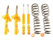 Suspension Kit Audi TT Quattro 2010-2008 Monotube Front Lowered Height 25mm, up to 1040kg Axle Load Rear Lowered Height 20mm, up to 885kg Axle Load Without Magnetic Ride Suspension B12 (Pro-Kit) Bilstein