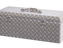 Challenger Hand-Tote Storage Box 24 in Brite Aluminum Lund