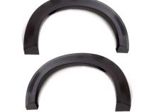 Extra Wide Style Fender Flare Set Rear, Textured, 2-Piece Set 2007-2014 Silverado/Sierra 1500/2500 HD/3500 HD Fleetside Lund