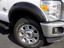Extra Wide Style Fender Flare Set Front, Textured, 2-Piece Set 2014-2015 Silverado 1500 Fleetside Lund