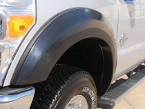 Extra Wide Style Fender Flare Set Front and Rear, Textured, 4-Piece Set 2011-2016 Ford F-250 Super Duty/F-350 Super Duty Fleetside Lund