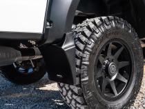 Trail Armor Mud Flaps For 14-21 Toyota Tundra, Must Remove Factory Mud Flaps Bushwacker