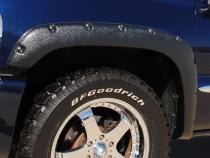 Rivet Style Fender Flare Set Front, Smooth, 2-Piece Set 1999-2007 Silverado/Sierra 1500/2500 Fleetside Lund