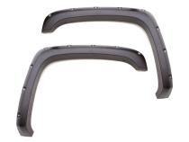 Rivet Style Fender Flare Set Front, Textured, 2-Piece Set 2016-2024 Nissan TITAN XD Lund