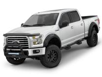 Rivet Style Fender Flare Set Front and Rear, Textured, 4-Piece Set 2019-2022 Ford Ranger 72.7 Bed Lund