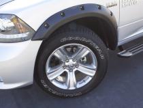 Rivet Style Fender Flare Set Front and Rear, Smooth, 4-Piece Set 2002-2009 Dodge Ram 1500/2500/3500 Fleetside Lund