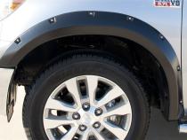 Rivet Style Fender Flare Set Front, Smooth, 2-Piece Set 2007-2013 Toyota Tundra Fleetside Lund