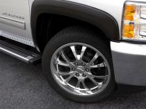 Sport Style Fender Flare Set Front and Rear, Smooth, 4-Piece Set 2007-2014 Silverado/Sierra 1500/2500 HD/3500 HD Fleetside Lund