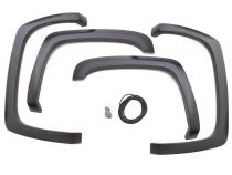 Sport Style Fender Flare Set Front and Rear, Textured, 4-Piece Set 2015-2019 Silverado/Sierra 2500 HD/3500 HD Fleetside 78.8 Bed Lund
