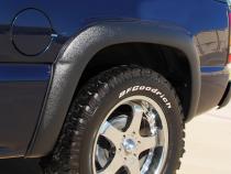 Sport Style Fender Flare Set Rear, Textured, 2-Piece Set 2016-2019 Sierra 1500 Fleetside Lund