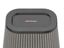 Track Series Intake Replacement Air Filter w/ Pro Dry S Media 4 Inch F x (7-3/4 x 6-1/2) Inch B x (5-3/4 x 3-3/4) Inch T x 7 Inch H aFe Power