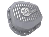 Street Series Rear Differential Cover Raw w/ Machined Fins Ford F-250/F-350/Excursion 86-26 V8 (td) (10.25/10.50-12) aFe Power