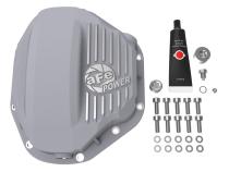 Street Series Rear Differential Cover Raw w/ Machined Fins Dodge Diesel Trucks 94-02 / Ford Diesel Trucks 99-07 aFe Power