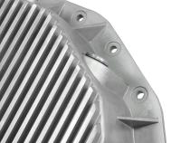 Street Series Rear Differential Cover Raw w/ Machined Fins Dodge Diesel Trucks 03-05 L6-5.9L (td) aFe Power