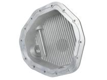 Pro Series Rear Differential Cover Kit Black w/ Machined Fins &amp;amp; Gear Oil Dodge Diesel Trucks 03-05 L6-5.9L (td) aFe Power
