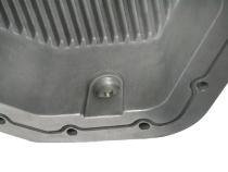 Pro Series Rear Differential Cover Kit Black w/ Machined Fins &amp;amp; Gear Oil Dodge Diesel Trucks 03-05 L6-5.9L (td) aFe Power