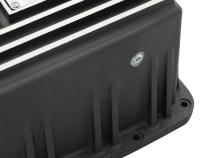Pro Series Transmission Pan Black w/ Machined Fins Ford F-150 Trucks 09-20 (6R80 Transmission) aFe Power