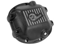 Pro Series Rear Differential Cover Black w/ Machined Fins Jeep Wrangler (TJ/JK) 97-18 Dana 30 aFe Power