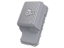 Street Series Transmission Pan Raw w/ Machined Fins Ford Trucks 20-22 (10R140 Transmission) aFe Power