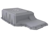 Street Series Transmission Pan Raw w/ Machined Fins Ford Trucks 20-22 (10R140 Transmission) aFe Power