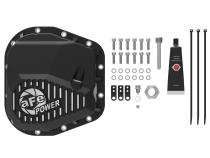 Pro Series 9.75 Rear Differential Cover Black w/ Machined Fins Ford F-150/Raptor 97-23 (9.75-12) aFe Power