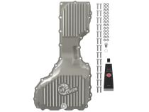 Street Series Engine Oil Pan Raw w/ Machined Fins GM Diesel Trucks 20-26 V8-6.6L (td) L5P aFe Power