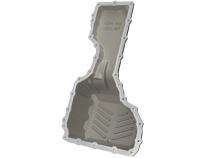 Street Series Engine Oil Pan Raw w/ Machined Fins GM Diesel Trucks 20-26 V8-6.6L (td) L5P aFe Power