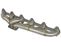 Twisted Steel 304 Stainless Steel Header w/ T4 Turbo Flange Dodge Diesel Trucks 03-07 L6-5.9L (td) aFe Power