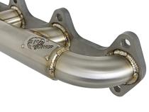 Twisted Steel 304 Stainless Steel Header w/ T4 Turbo Flange Dodge Diesel Trucks 03-07 L6-5.9L (td) aFe Power