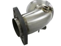 Twisted Steel Downpipe 3 Inch 304 Stainless Steel w/ Cat Ford Focus Rs 16-18 L4-2.3L (t) aFe Power