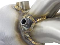 Twisted Steel Long Tube Header 304 Stainless Steel w/ Cat BMW M3 (E46) 01-06 L6-3.2L S54 aFe Power