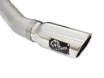 Atlas 4 Inch Aluminized Steel Cat-Back Exhaust System w/ Muffler &amp;amp; Polished Tip Ford F-150 15-19 V6-2.7L/3.5L (tt) aFe Power