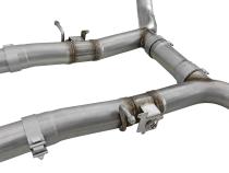 Mach Force-Xp 304 Stainless Steel Cat-Back Exhaust System Dodge Challenger/Hellcat/Demon 15-23 SRT V8-6.2L (sc)/392 V8-6.4L aFe Power