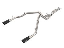 Vulcan Series 3 Inch to 3-1/2 Inch Stainless Steel Cat-Back Exhaust System Black Ford F-150 Raptor/ Raptor R 21-26 V6/V8 aFe Power