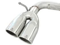 Takeda 2-1/2 Inch 304 Stainless Steel Axle-Back Exhaust Systems Scion xB 08-14 L4-2.4L aFe Power