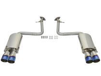 Takeda 2 Inch 304 Stainless Steel Axle-Back Exhaust System w/ Blue Flame Tip Lexus RC200t 16-17 /RC300 18-23 L4-2.0L (t)/RC350 15-23 V6-3.5L aFe Power