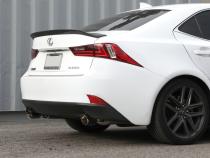 Takeda 3 Inch to 2-1/2 Inch 304 Stainless Steel Cat-Back Exhaust System Carbon Fiber Lexus IS200t 16-17/IS300 18-23 L4-2.0L (t) aFe Power