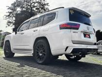 Vulcan Series 3 Inch Stainless Steel Rear Exit Exhaust System w/ Black Tip Toyota Land Cruiser (J300) 22-26 V6-3.3L (td) aFe Power